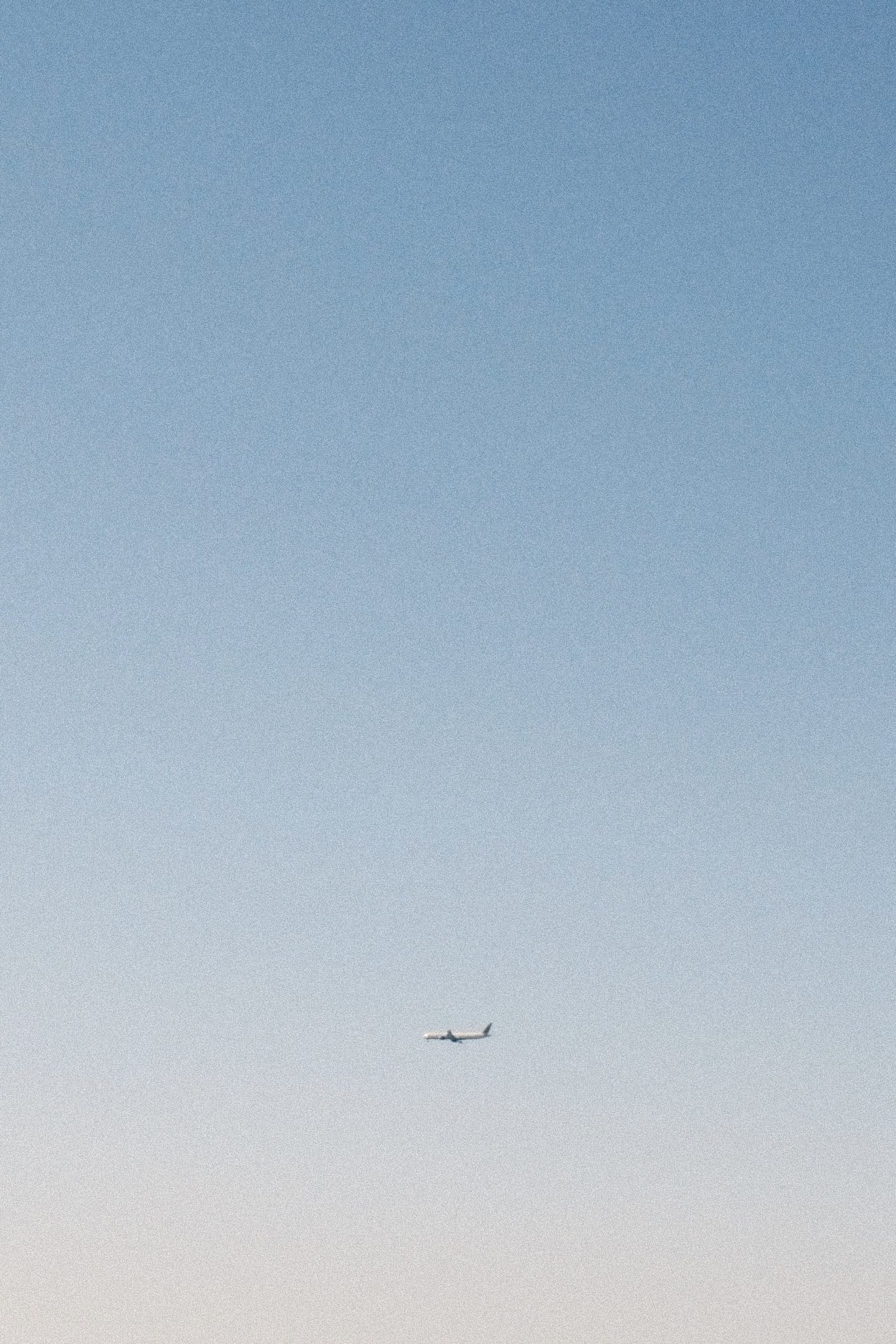 Flying plane